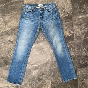 Madewell The Slim Boyjean Jeans Medium Wash Size 27